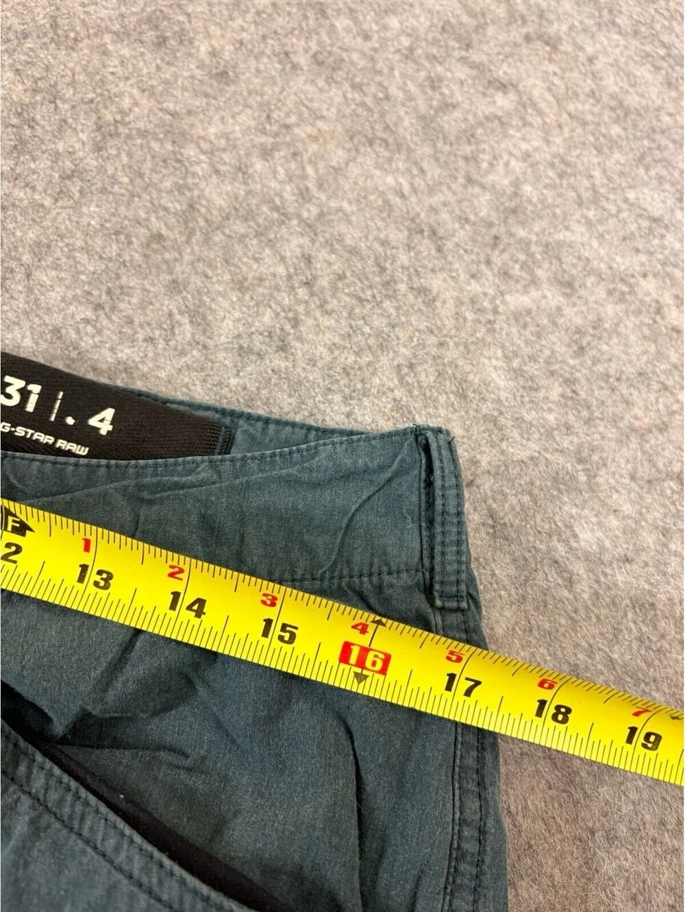 G Star Raw Cargo Pants Mens 31x29 3D Straight Tapered Utility Chino